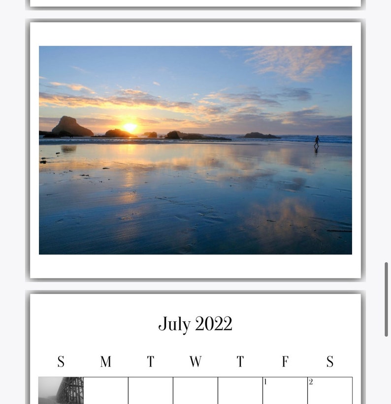 Mendocino Coast 2022 Calendar With Local Photography | Etsy
