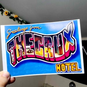 The Crux Album Postcard A6