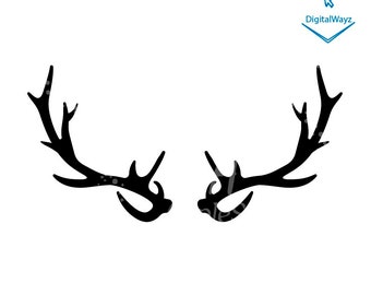 Deer Antlers SVG