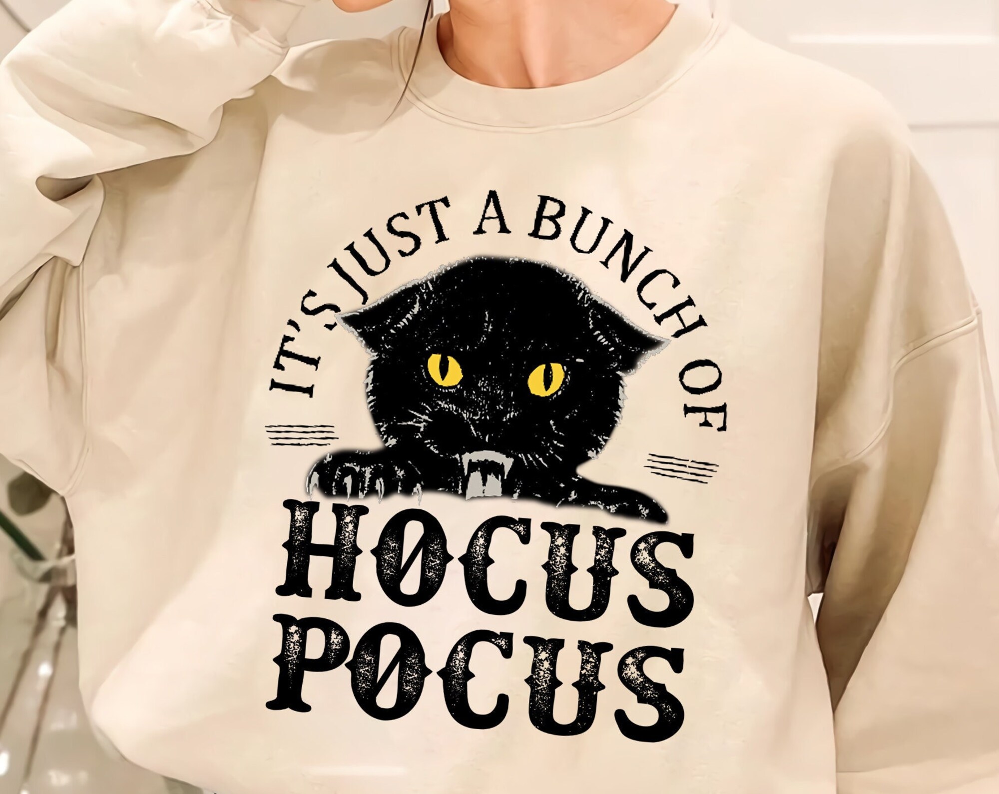 Discover Vintage Disney Hocus Pocus Just A Bunch of Hocus Pocus Sweatshirt