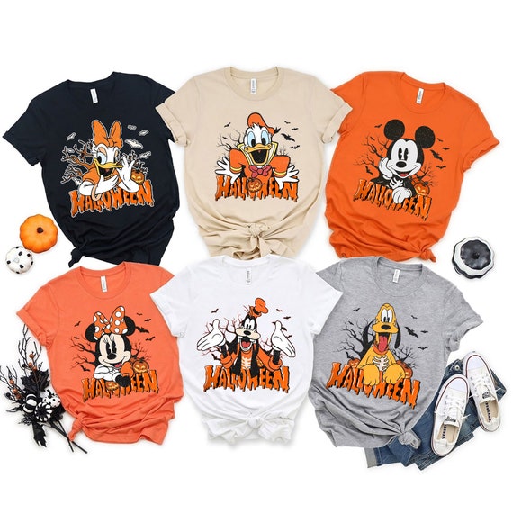 Disney Halloween Shirt Disney Shirt Halloween Matching - Etsy