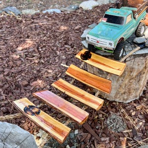 1/24, 1/18 RC SCX24 Rock Crawler Obstacle Bridge 1 foot Pine  (12”)