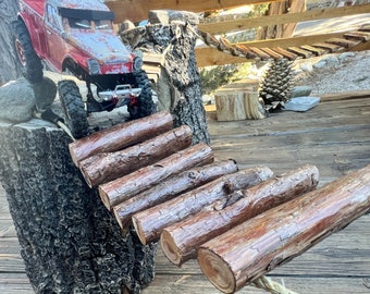Rock Crawler Bridge 12 Pine whole Log for RC 1/24 - Etsy Canada