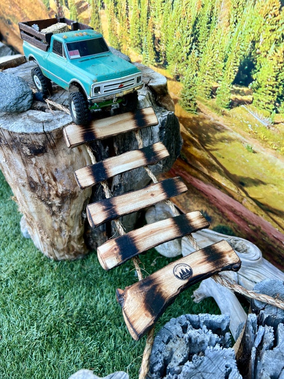 1 24 1 18 RC Rock Crawler Bridge burnt Tracks 1 Cottonwood Obstacle wildfire Season Edition Etsy Ireland