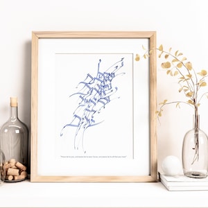 Judaica Gifts Home, Birkat Habayit, Jewish Housewarming Gift, Home Blessing Gift, Jewish Home Décor, Jewish Art Gift, Hebrew Home Gifts