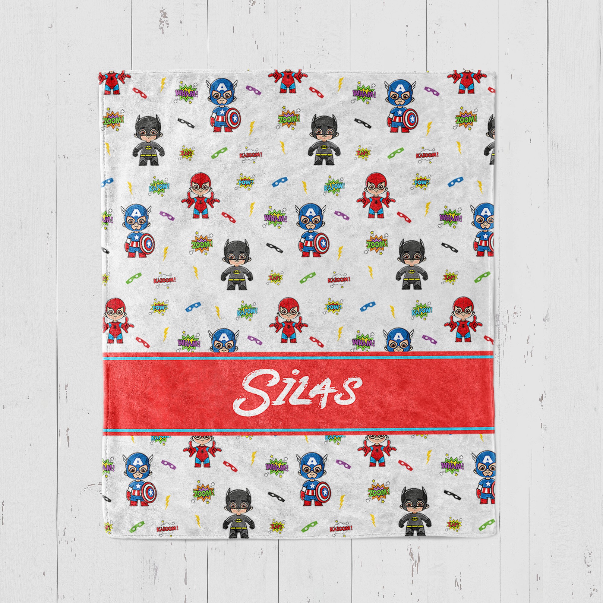 Baby Superhero Crib Bedding Set Boy Superhero Crib Bedding Etsy