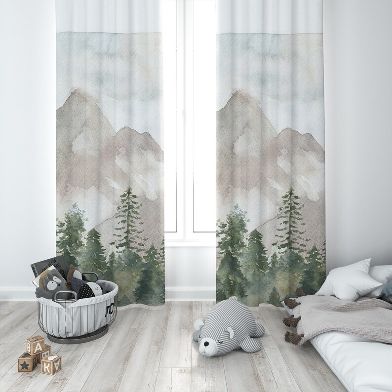 Woodland Bedding Set Boys Bedding Set Toddler Boy Woodland Etsy