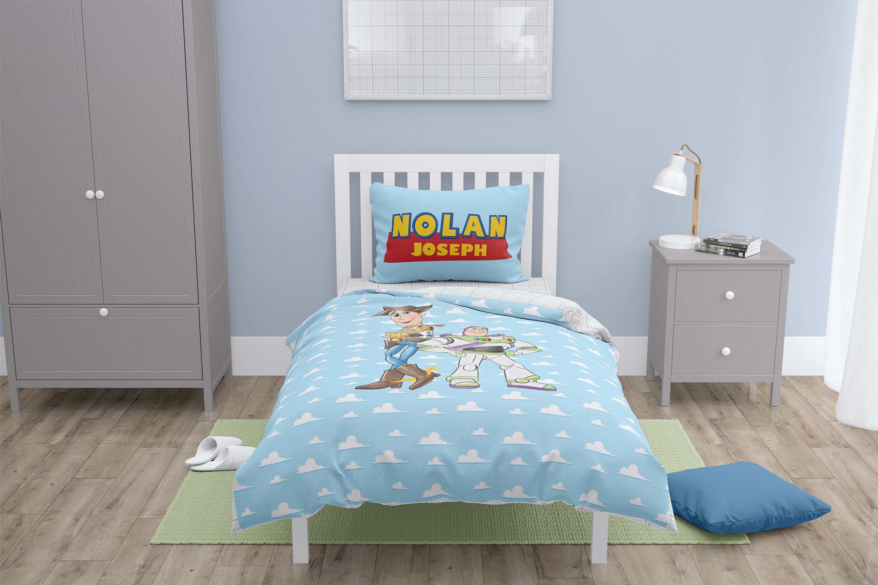 Toy Story Twin Bedding - Etsy
