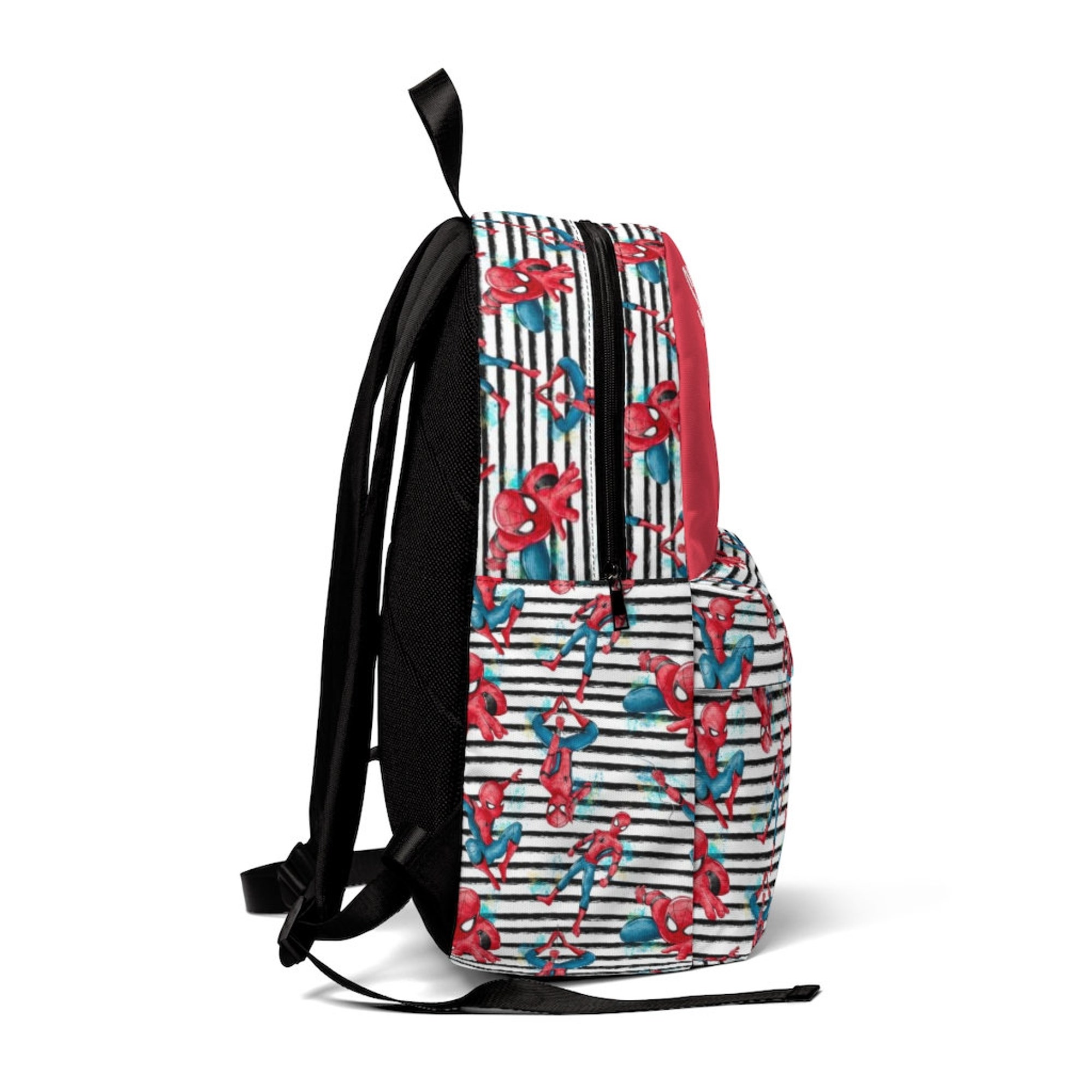 Discover Personalized Spiderman Backpack, Personalized Boys Backpack, Back To School