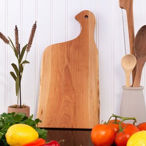 Cherry wood cutting board