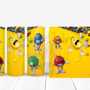 Candy inspired 20 oz tumbler wrap