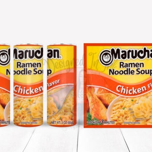 Noodle inspired 20 oz tumbler wrap chicken maruchan