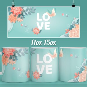 Tasse Saint-Valentin | conception de tasse à café - 11 & 15 oz - 14 février modèle de tasse de conception de sublimation de tasse cadeau parfait de la Saint-Valentin pour elle - sublimer png