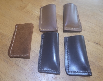 Leather Lighter Case, Cow Skin Leather, Suede Lighter Case, Leather Lighter Cover, Real Genuine Leather, Lighter Pouch, Lighter Set