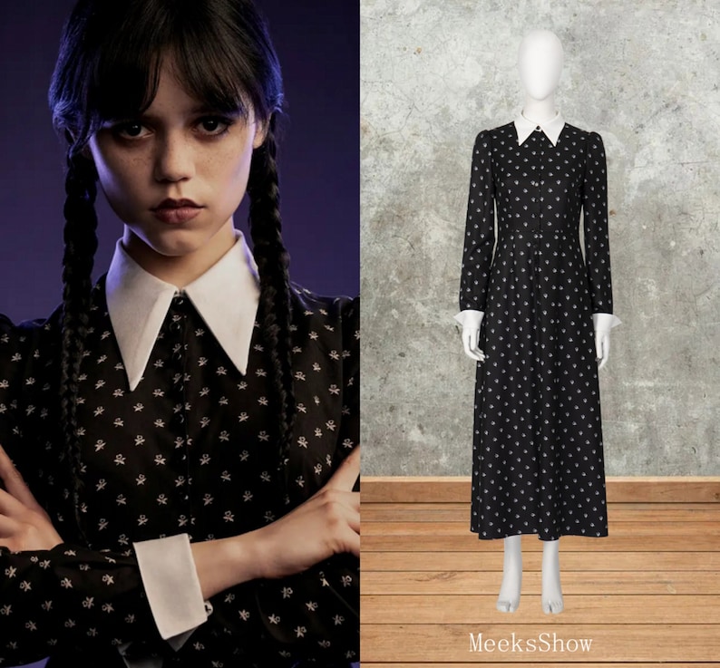 Mercredi addams promo robe