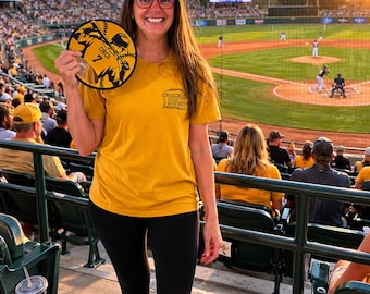 Personalized Baseball Fan | Custom 3D Printed Sports Fan | Baseball Team Spirit Fan | Personalized Player Name & Number Gift