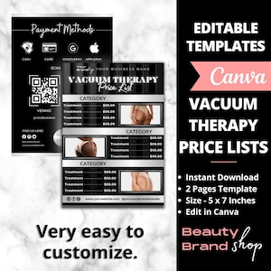 Vacuum Therapy Luxury Price List,  BBL Vacuum Therapy Silver Menu, Vacuum Therapy BBL, Instagram Brazilian Butt Lift Cupping Flyer Pricelist