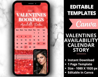 Valentines Flyer Story, DIY Flyer Template Design, Hair Flyer, Booking Flyer, Appointment Flyer,Sale Flyer,Lash Flyer,Premade Editable Flyer