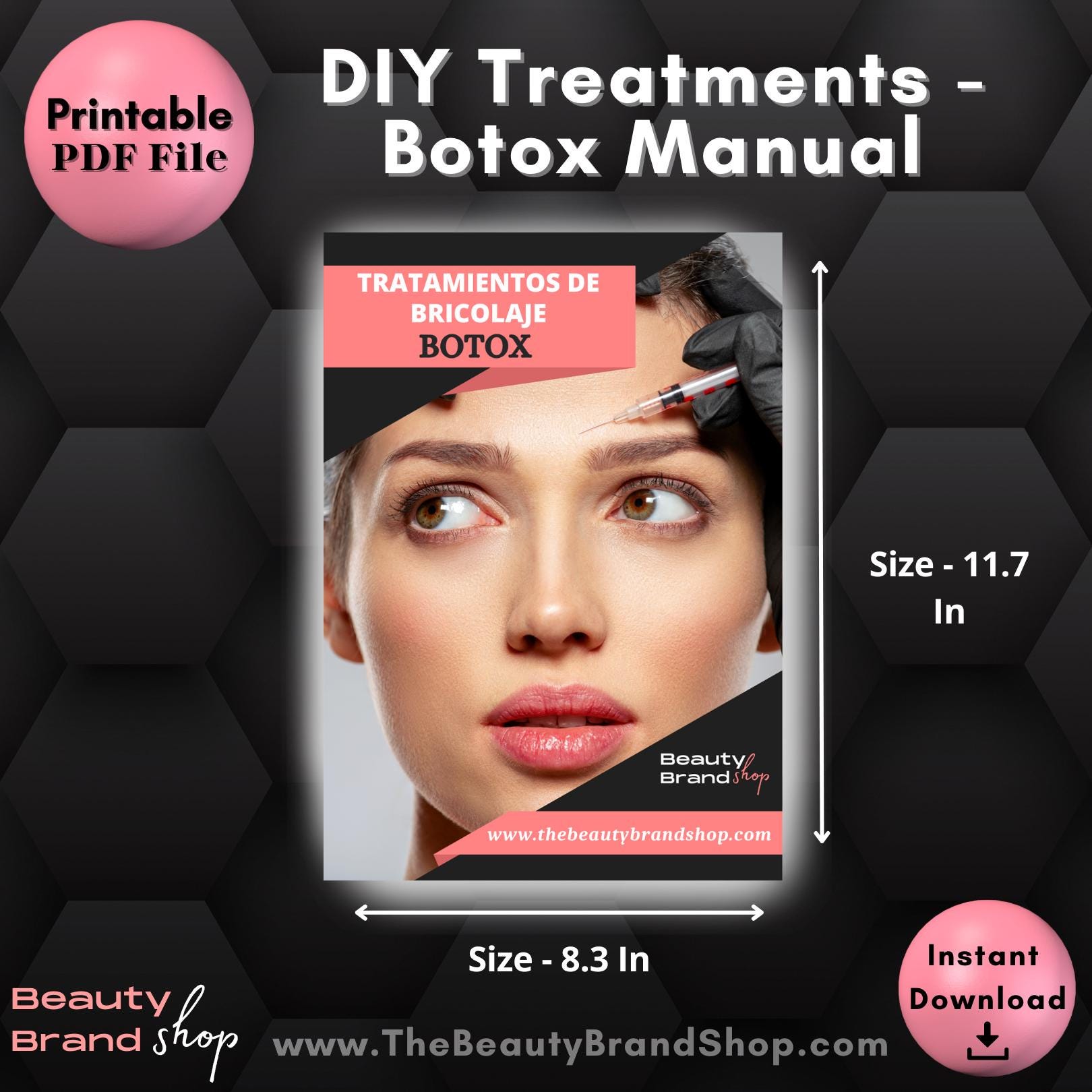 DIY Treatment- Botox Manual (SPANISH), Treatment Botox Manual, Cosmetic ...