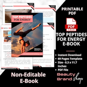 Top Peptides for Energy E-Book, Peptide Therapy e-Book, Peptide Benefits, Peptide Energy Boost, Guideline for Bodybuilding Enthusiast E-Book