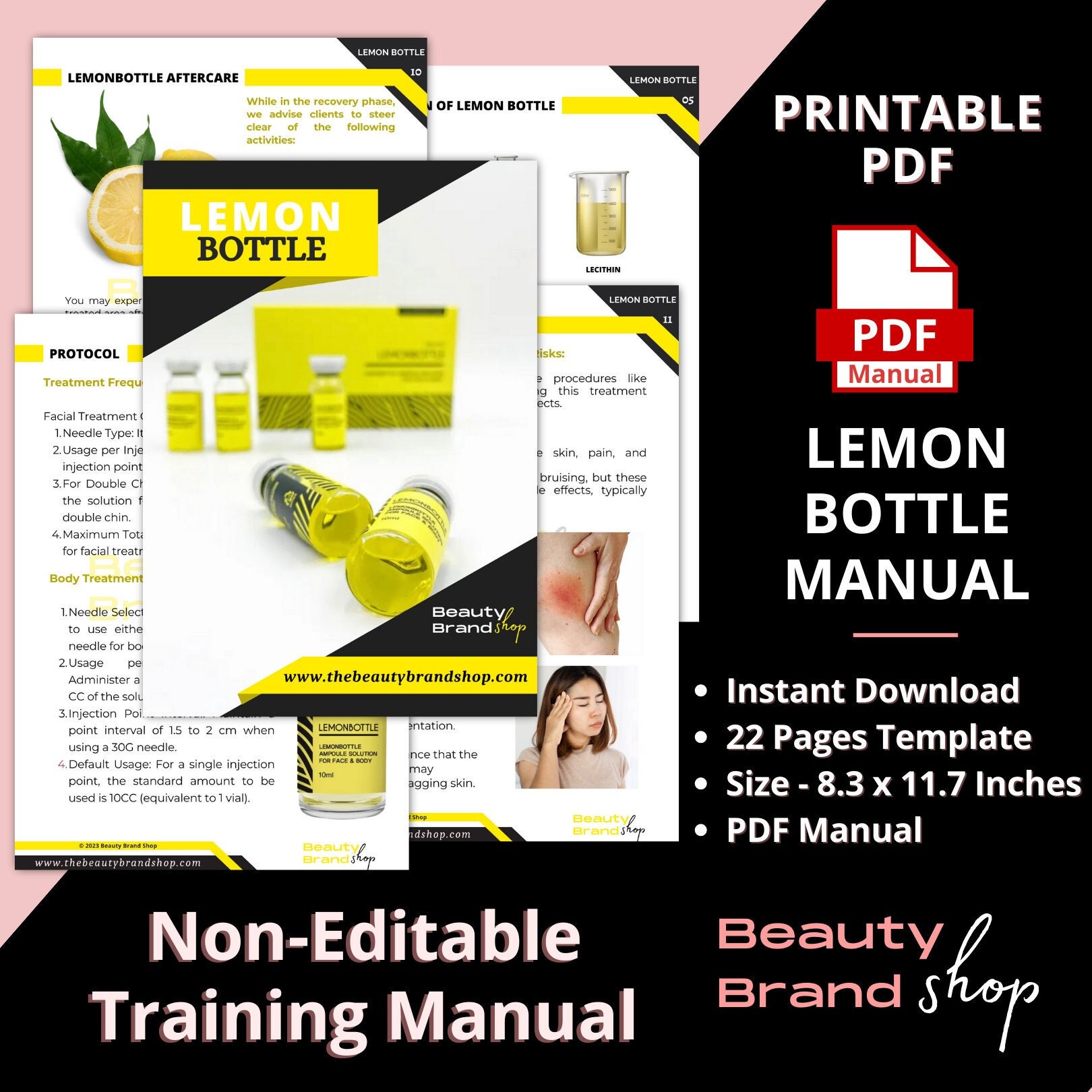 Fat Dissolve Training Manual, Lemon Bottle Training Manual, Lipolysis  Mesotherapy Course, Hyaluron Pen, Fat Dissolve Forms,body Sculpting - Etsy  Ireland