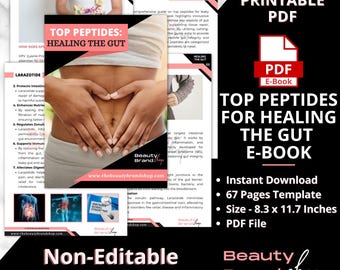 Top Peptides for Healing the Gut e-Book, Gut Health Guides, Peptide Therapy for Gut Health, Peptide Reference Sheet e-Book, Peptide Benefits
