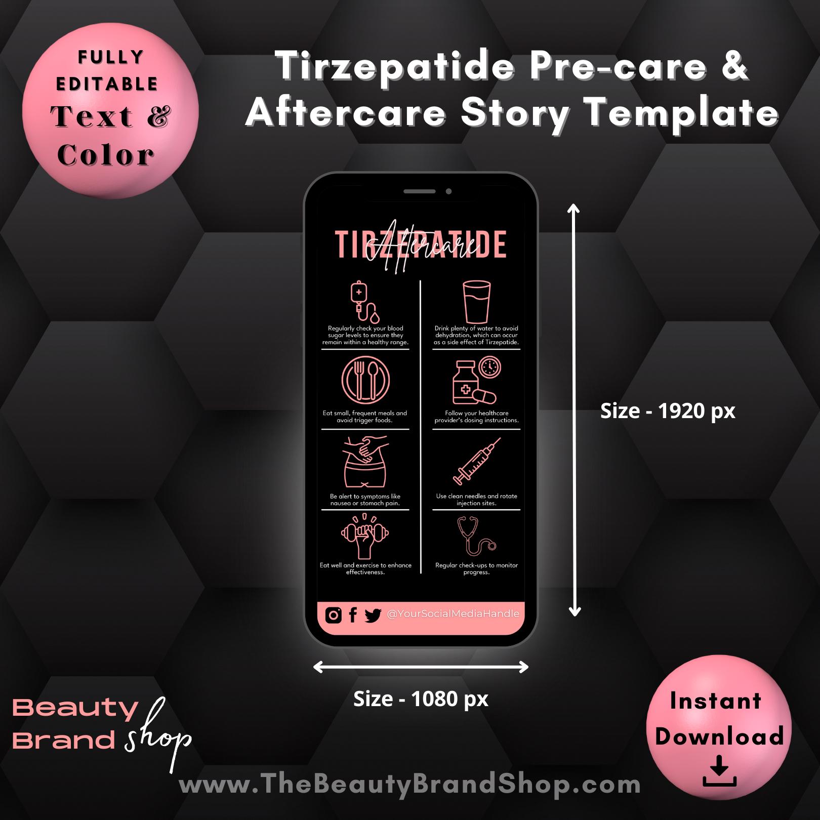 Tirzepa-tide Pre-care & Aftercare Story, Weight Loss Injection Care Story, Compounded Tirzepa-tide Injection, Fat Loss Injection IG Story - Etsy Tirzepa-tide Pre-care & Aftercare Story, Weight Loss Injection Care Story, Compounded Tirzepa-tide Injection, Fat Loss Injection IG Story - Etsy