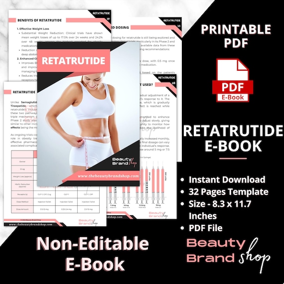 Retatrutide E-Book, Benefits of Retatrutide E-Book, Retatrutide Guidelines, Weight Loss E-Book, Retatrutide for Obesity, Retatrutide Therapy