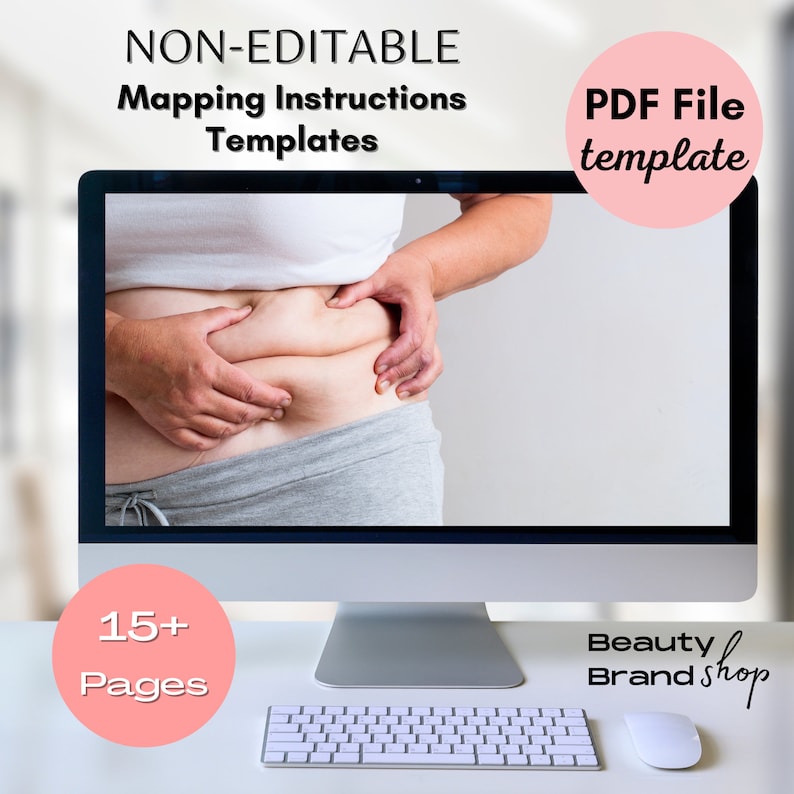 Fat Dissolve Mapping, Fat Dissolving Mapping, Fat Mapping, Hyaluron Pen ...