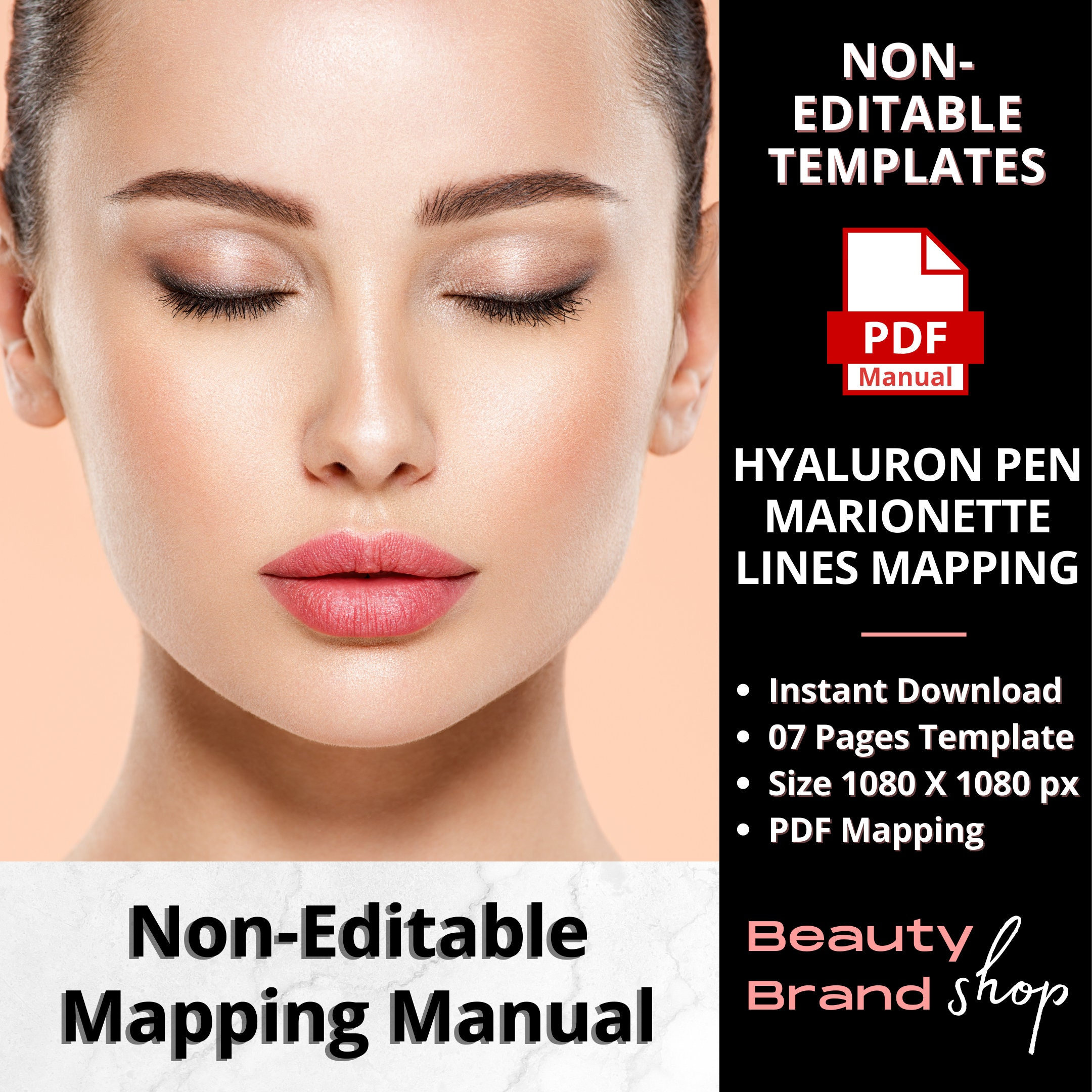 Hyaluron Pen Lines Mapping, Line Fillers