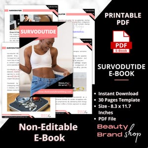 Survodutide E-Book, Dual Agonism Peptide Therapy E-Book, Survodutide Peptide Benefits, Peptide Weight Loss Guides, Glucagon and GLP-1 E-Book