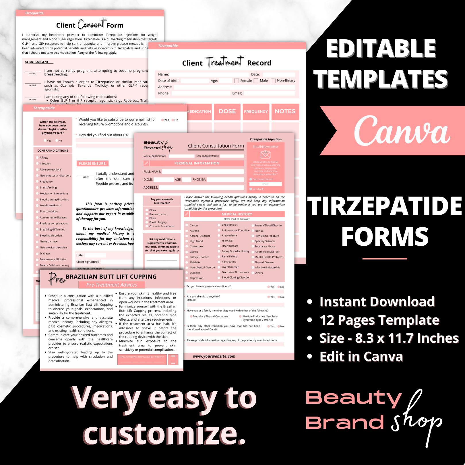 Tirzepatide Consent Intake