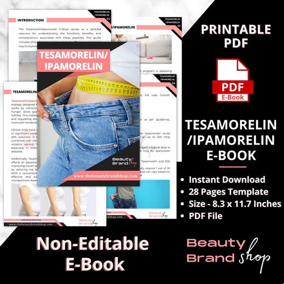 sermorelin and ipamorelin peptide Tesamorelin / Ipamorelin E-book, Peptide Therapy E-book, Pentapeptide  Ipamorelin E-book, Peptide Benefits E-book, Self Care,medspa, Wellness