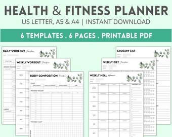 meals training plan etsy