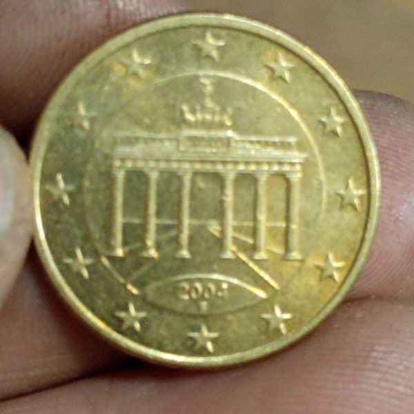 I am selling a 50 euro cent coin from 2004, Germany