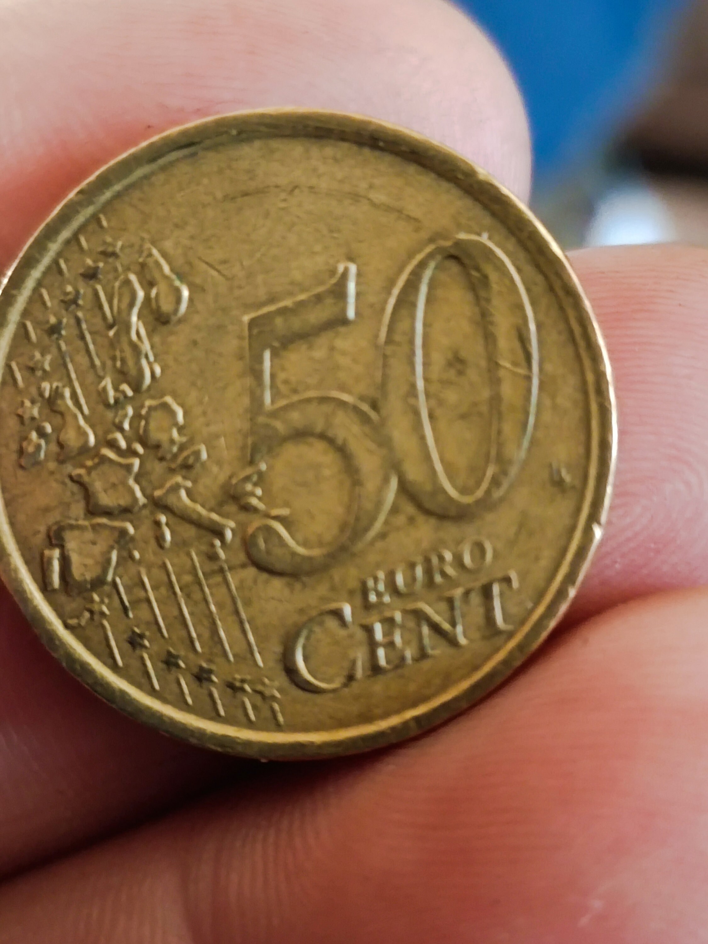 Pièce De 50 Centimes D'euro Italie 2002 - Rare, état à Vérifier, Collection Numismatique