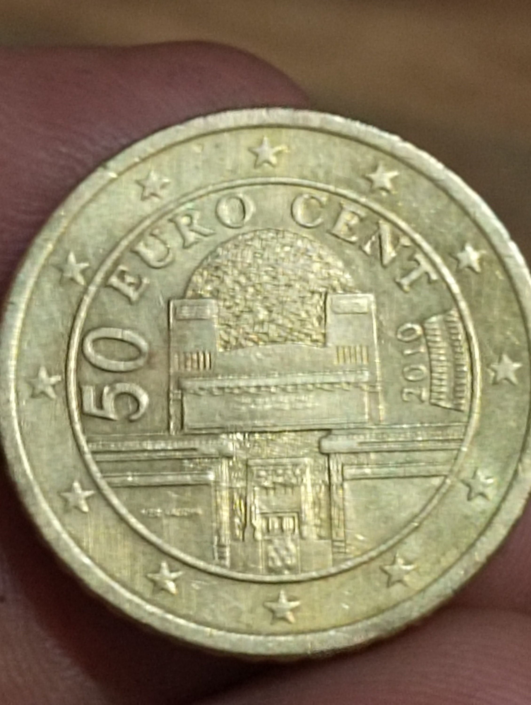 Ich verkaufe eine 50-Cent-Münze 2010 Ostenreich - Etsy.de