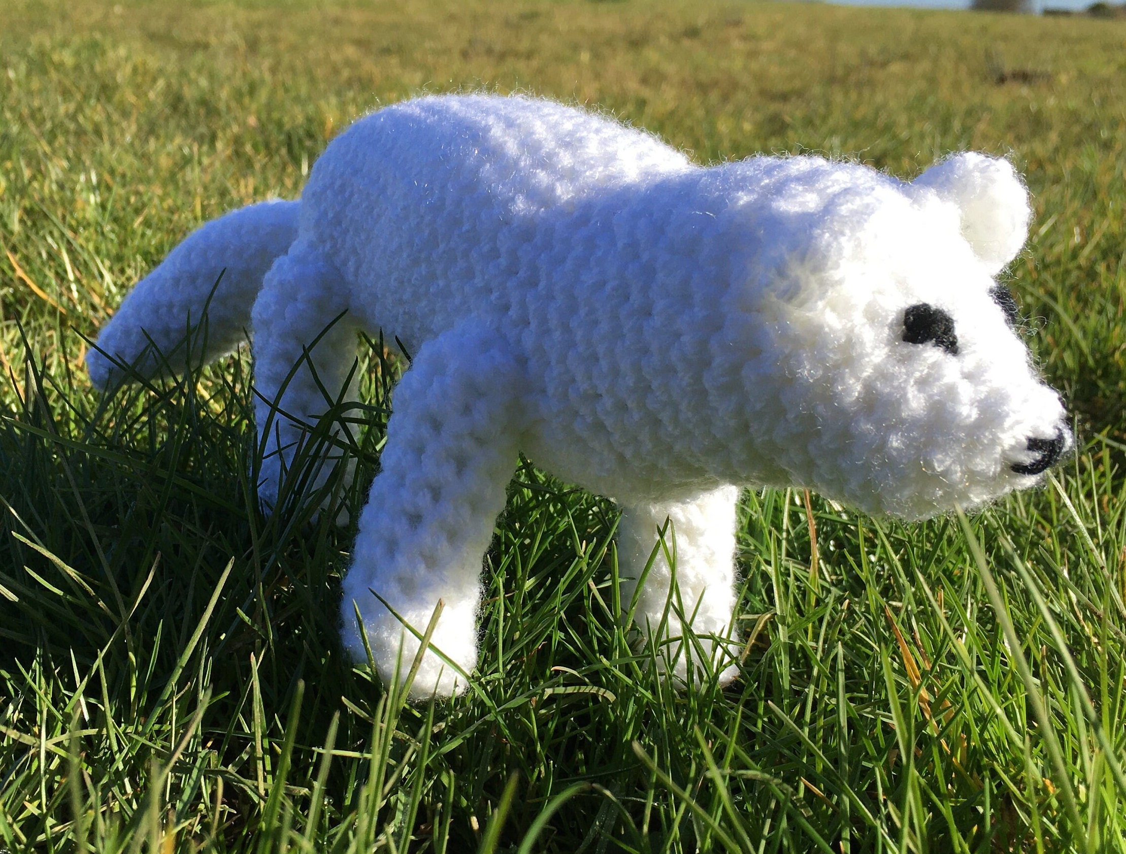 Crochet Arctic Fox Amigurumi Arctic Fox Etsy