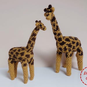 Giraffe Crochet Pattern: Amigurumi Animal (PDF Pattern)