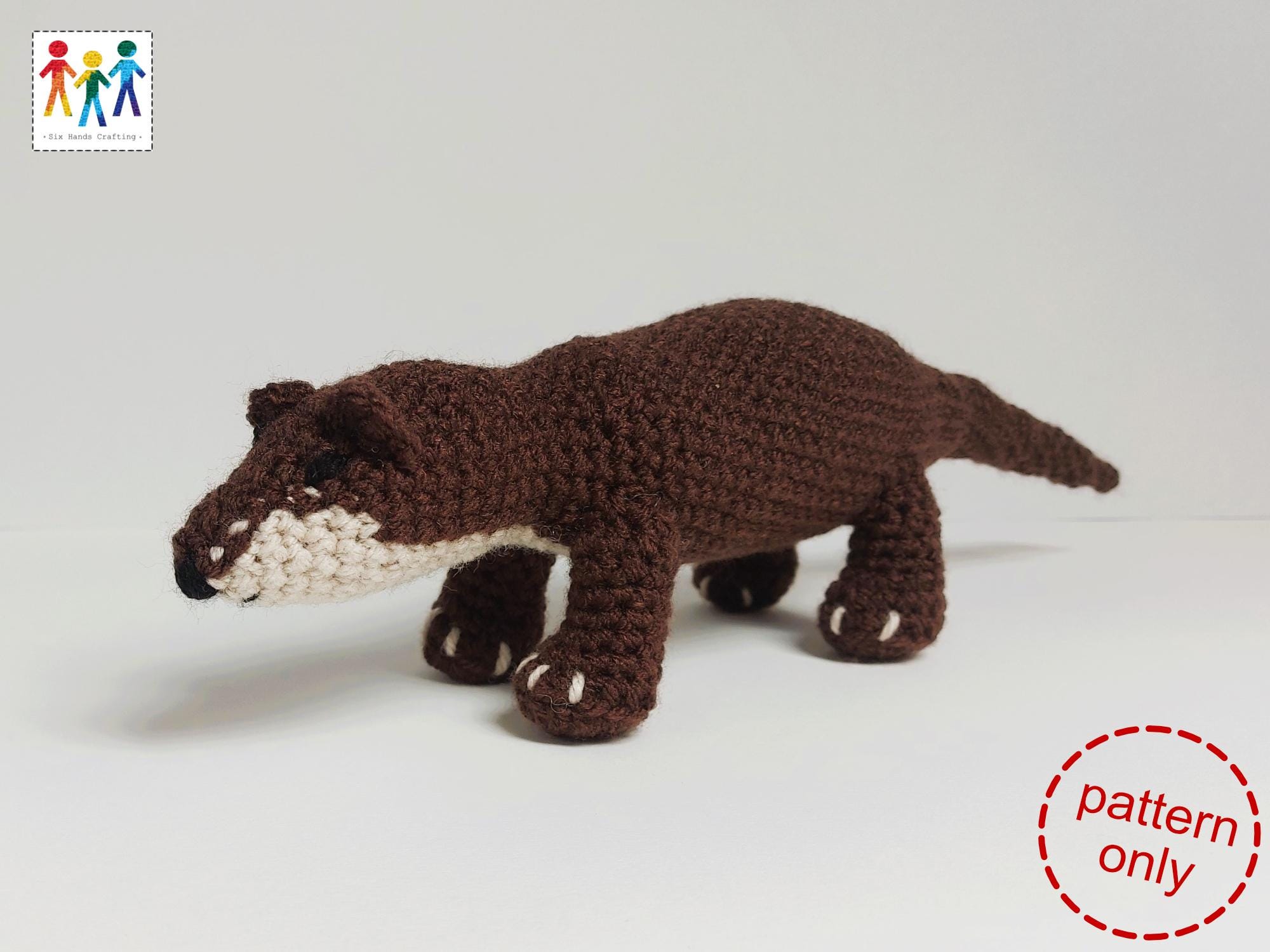 30 Otter Crochet Patterns for Cute Gifts, Nursery Decor, and Pocket-Sized Amigurumi 31 Easy Amigurumi Otter Pattern