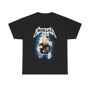 Heavy Metal Band Shirt - Unisex Heavy Cotton Tee, Rock Music Concert Tee, Metalhead Graphic T-shirt, Band Merch Gift, Alternative Music