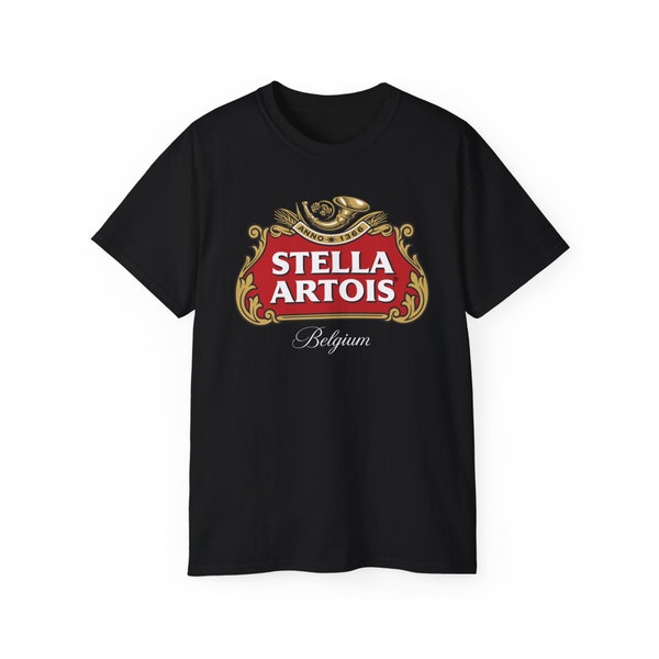 Stella Artois T-Shirt, Anno 1366 Shirt, Belgium Stella Shirt, Gift for Him, Unisex Shirt