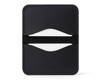 Handcrafted Full-Grain Leather Tiny Business Card Holder – Slim & Minimalist