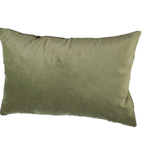 Velvet leaf green pillow cover | velvet pillow cover | traditional decorative pillows | modern pillow cover | MOSSA