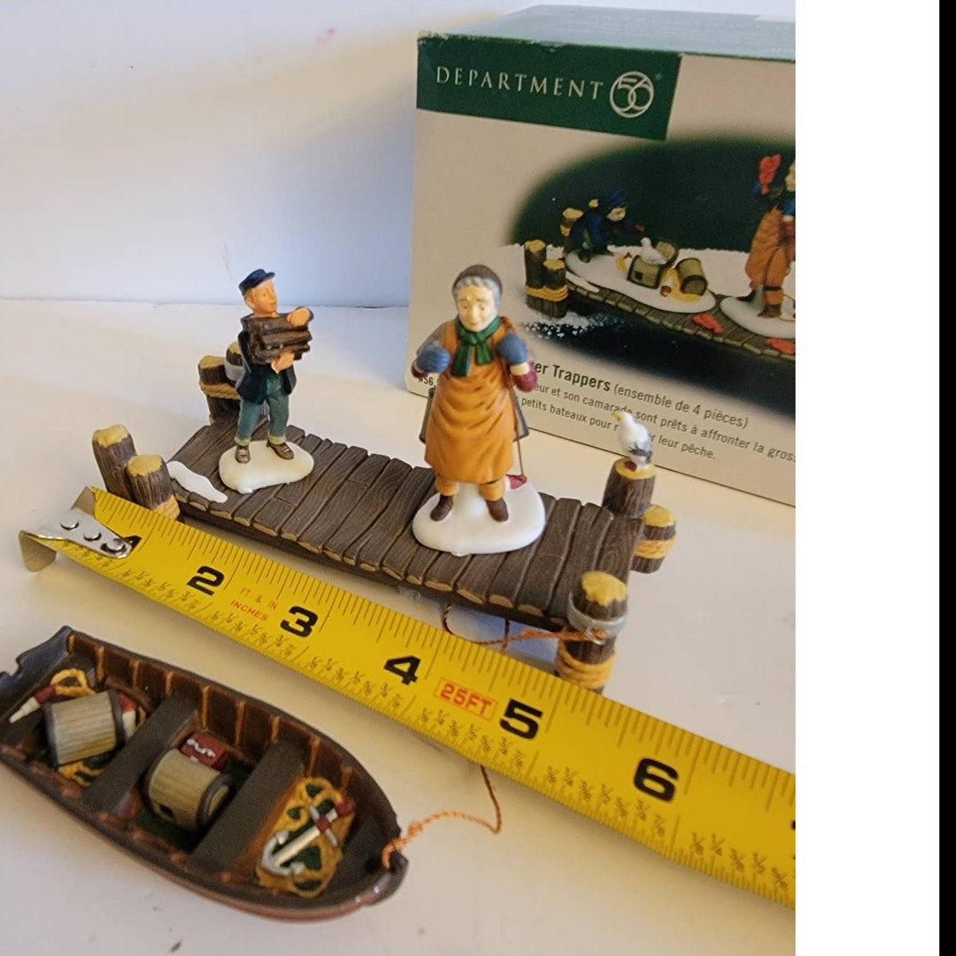Department 56 Lobster Trapper Village, Fisherman,56589 Etsy