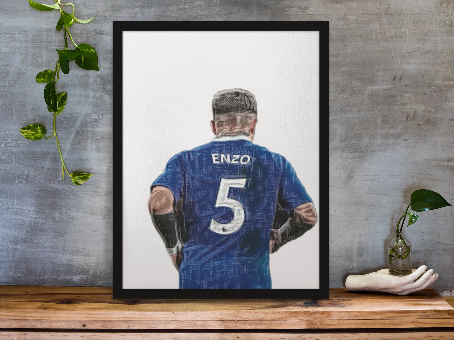 Chelsea FC Art Print Nutty CFC the Blues Stamford 