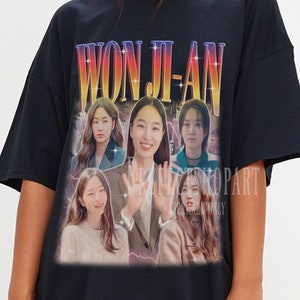 WON JI AN Shirt - Won Ji-an Vintage Shirt, Won Ji-an Retro 90s Tshirt, Won Ji-an Bootleg Tee, Won Ji-an Sweater