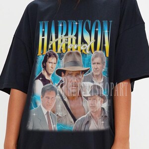 Harrison Ford, Harrison Ford Shirt, Harrison Ford Merch, Harrison Ford Fan Tee, Harrison Ford Tour Merch, Vintage Harrison Ford Poster Movie