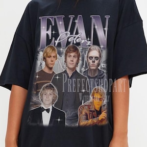Chemise Evan Peters, t-shirt vintage Evan Peters, t-shirts rétro Evan Peters, vêtements cadeau Evan Peters, chemise Evan Peters Durham, film Evan Peters