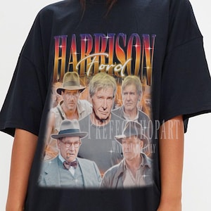 Harrison Ford, Harrison Ford Shirt, Harrison Ford Merch, Harrison Ford Fan Tee, Harrison Ford Tour Merch, Vintage Harrison Ford Poster Movie